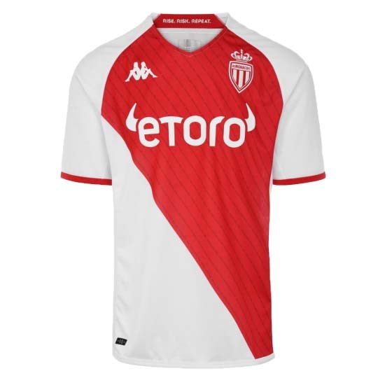 Camiseta AS Monaco 1ª Kit 2022 2023